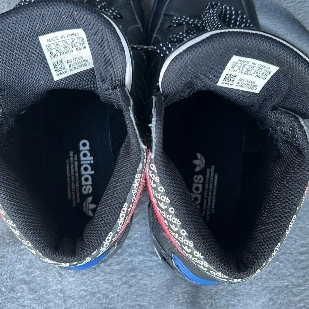 Adidas Hard Court High J Transmission Pack Black Sneakers - Picture 16 of 16